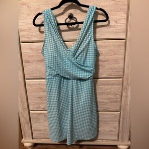 Land’s End Chlorine Resistant Surplice Swim Dress